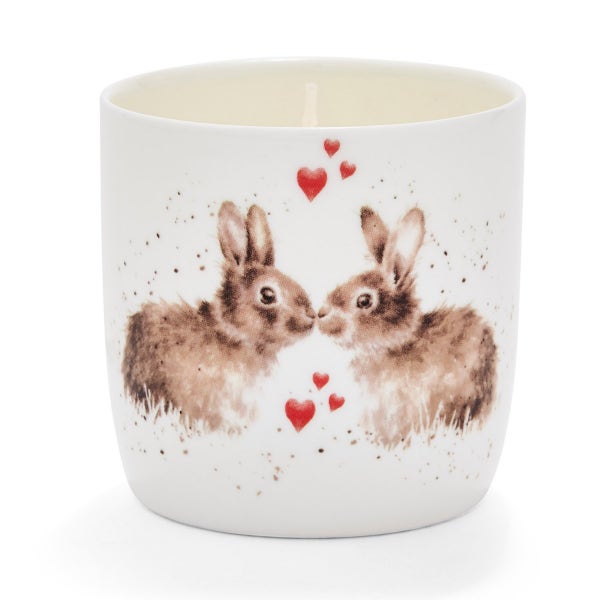 royal worcester Wrendale Designs Hoppily Ever After Candle