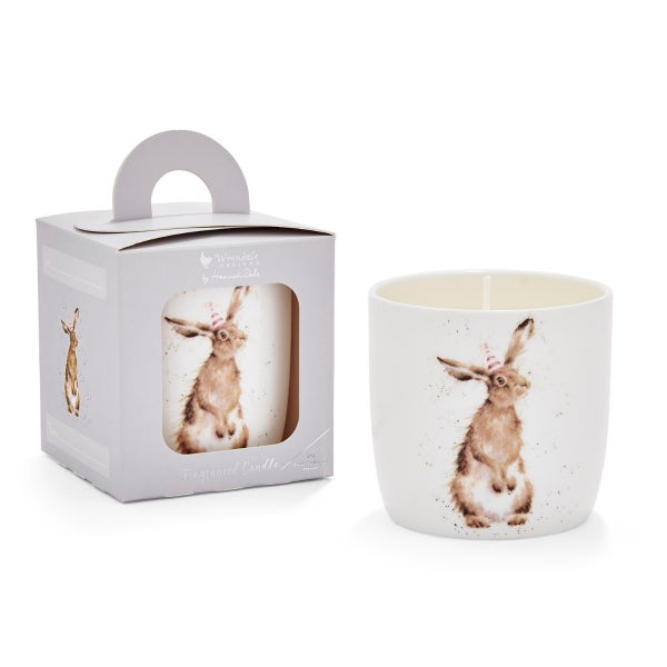Royal Worcester Wrendale Designs Hoppy Birthday Jar Candle