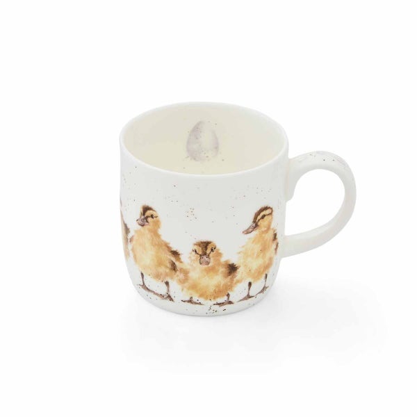 Royal Worcester Wrendale Designs Just Hatched Ducks Mug