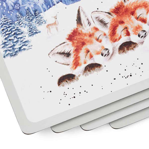 Royal Worcester Wrendale Designs Large Winter Sky 4 Placemats