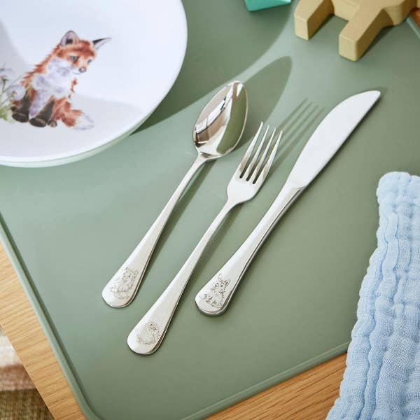 Royal Worcester Wrendale Designs Little Wren Cutlery Set