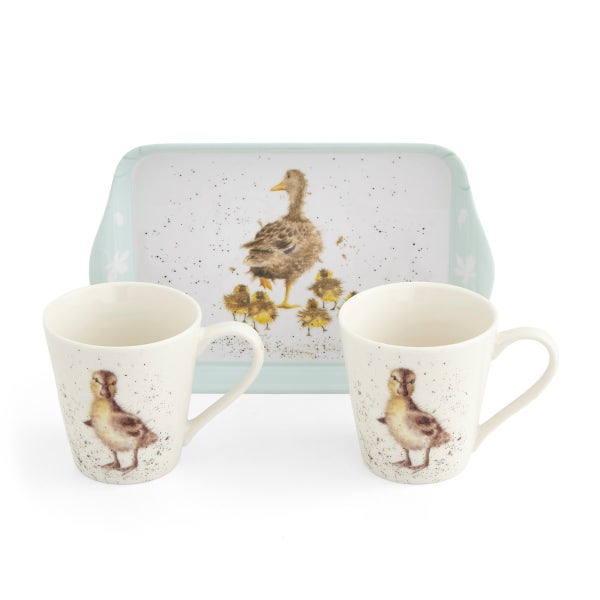 Royal Worcester Wrendale Designs Lovely Mum Mug & Tray Set