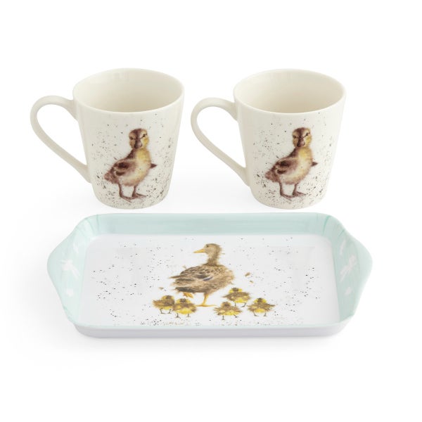 Royal Worcester Wrendale Designs Lovely Mum Mug & Tray Set