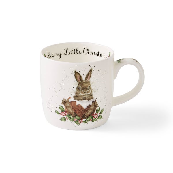 royal worcester Wrendale Designs Merry Little Christmas Mug