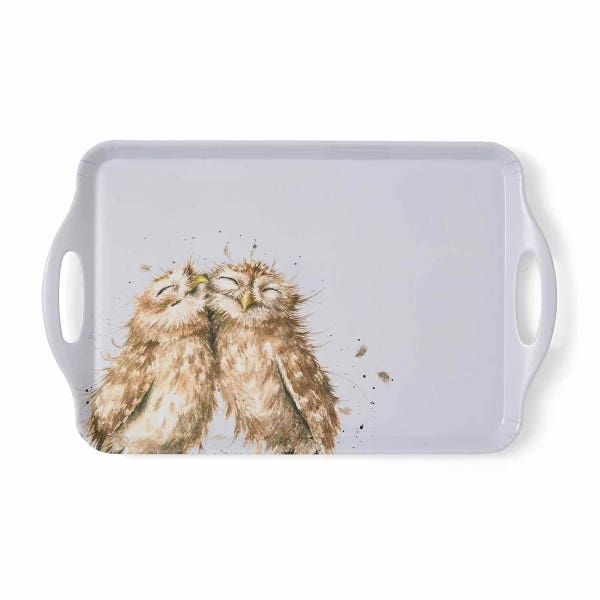 royal worcester Wrendale Designs Owl Large Handled Tray