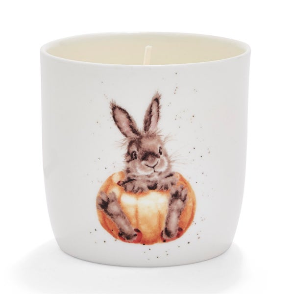 Royal Worcester Wrendale Designs Pumpkin Patch Jar Candle