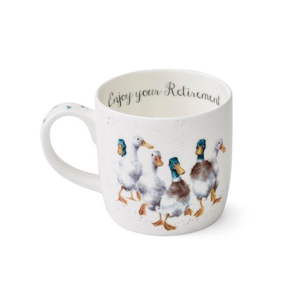 royal worcester Wrendale Designs Quackers Personalised Mug