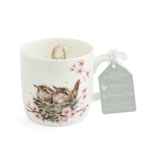 royal worcester Wrendale Designs Set of 6 Feather Your Nest Mugs