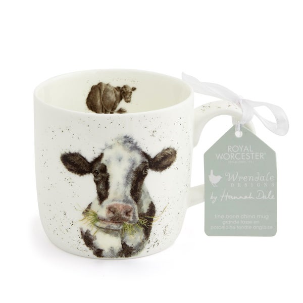 royal worcester Wrendale Designs Set of 6 Mooo Mugs