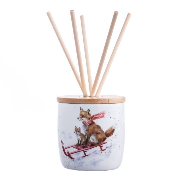 royal worcester Wrendale Designs Sledging Fox Reed Diffuser