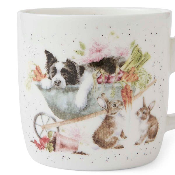 Royal Worcester Wrendale Designs Sleeping On The Job Mug