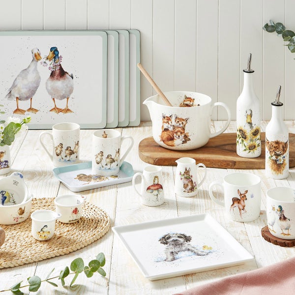Royal Worcester Wrendale Designs Sleeping On The Job Mug