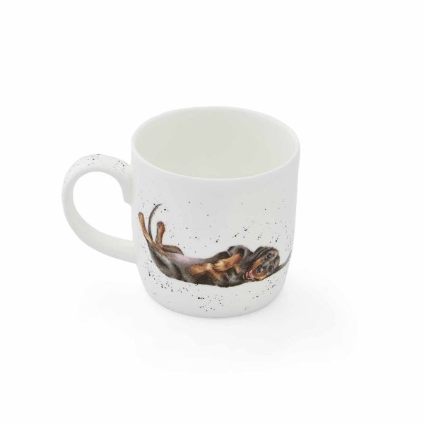 Royal Worcester Wrendale Designs That Friday Feeling Dachshund Mug