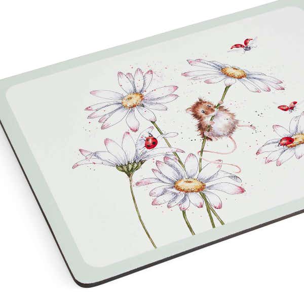 Royal Worcester Wrendale Designs Wildflowers 4 Placemats