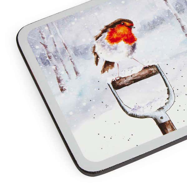 Royal Worcester Wrendale Designs Winter Sky 4 Coasters