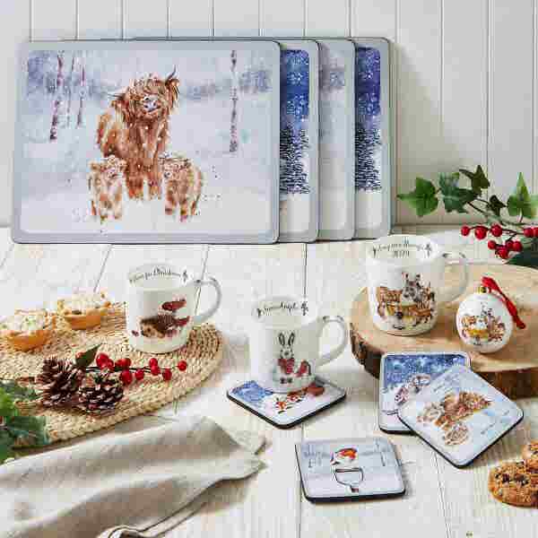 Royal Worcester Wrendale Designs Winter Walks Limited Edition Bauble