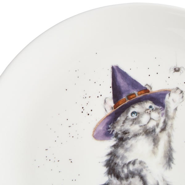 Royal Worcester Wrendale Designs Witches Cat Coupe Plate