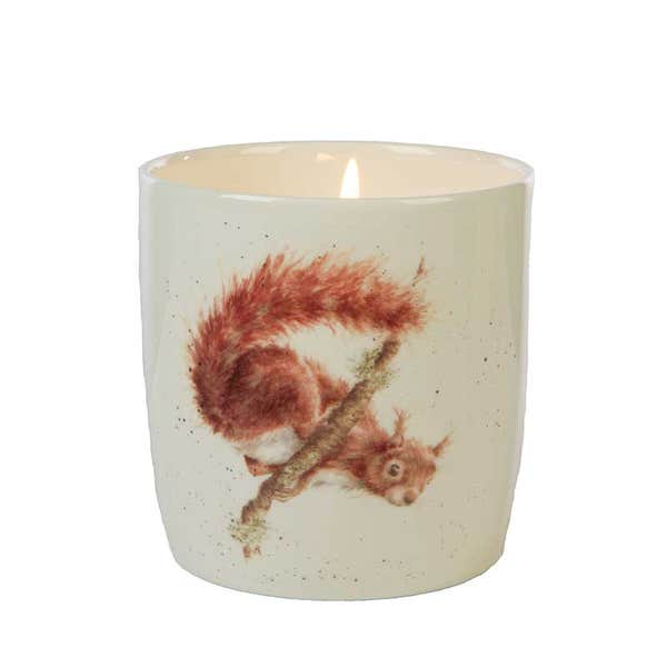 Royal Worcester Wrendale Designs Woodland Candle Jar