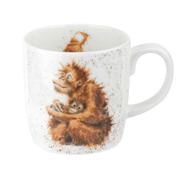 Royal Worcester Wrendale Designs Zoo Gift Set Of 4 Mugs
