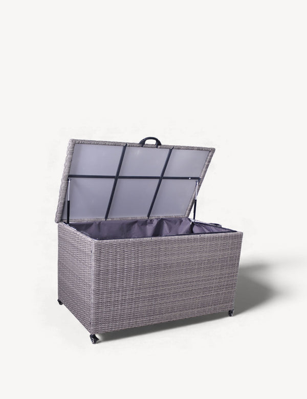 Royalcraft Charcoal Weave 645L KD Cushion Storage Box