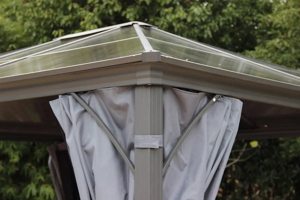 Royalcraft Lugano Premium Polycarbonate Gazebo - 3M X 3.6M