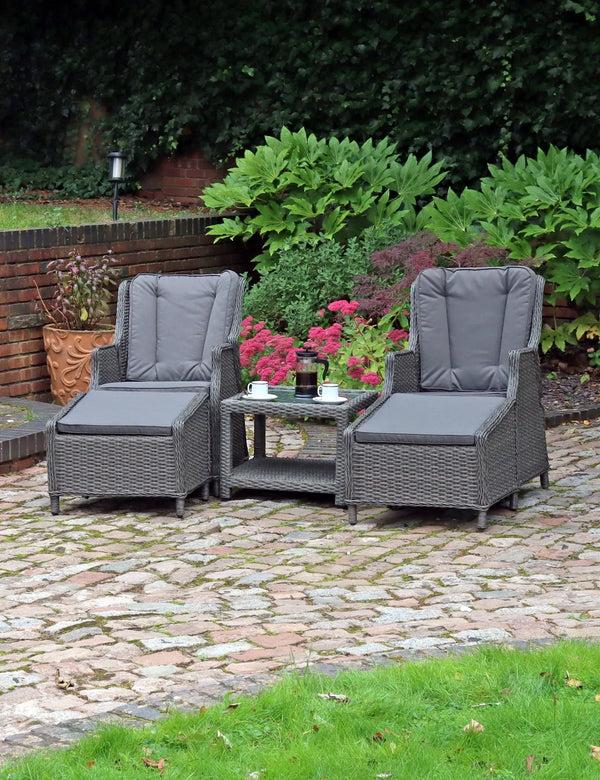 royalcraft Paris 2 Seater High Back Recliner Comfort Set