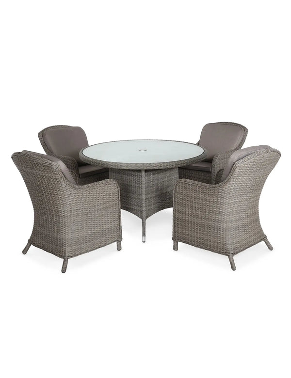 Royalcraft Paris 4 Seater Imperial Round Dining Set