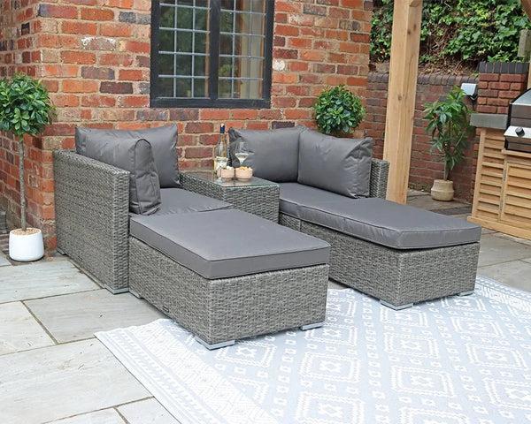 royalcraft Paris 4 Seater Multi Setting Relaxer Set