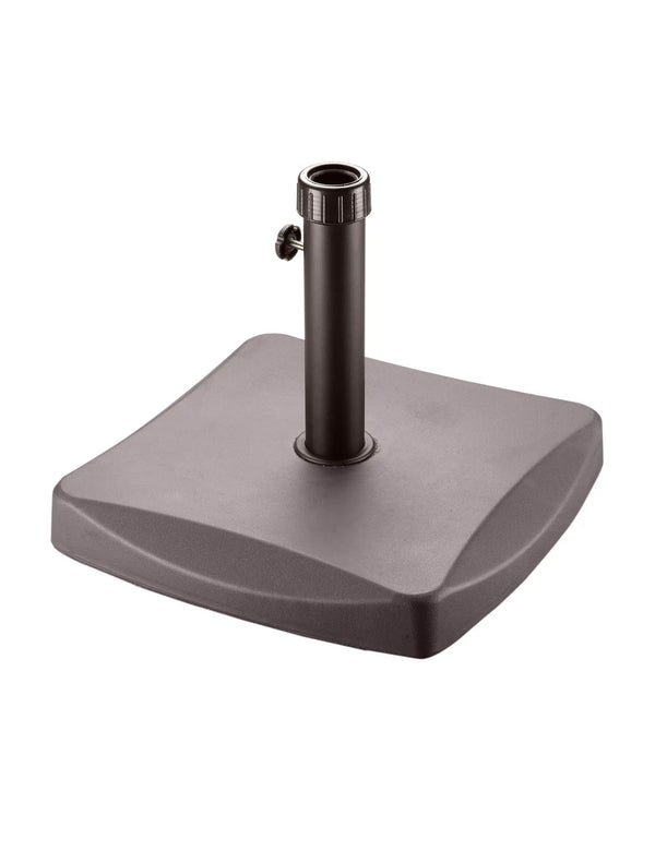 Royalcraft Polycrete Outdoor Parasol Base 25kg Square - Brown