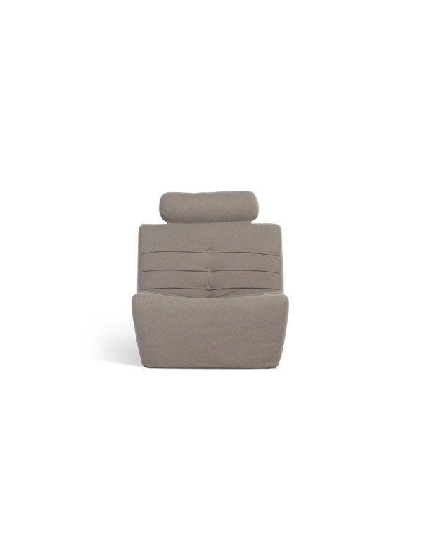 Royalcraft Arlo Grey Boucle Lounge Chair