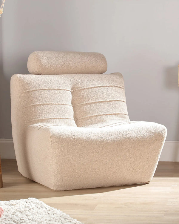 royalcraft Arlo Latte Boucle Cuddle Chair