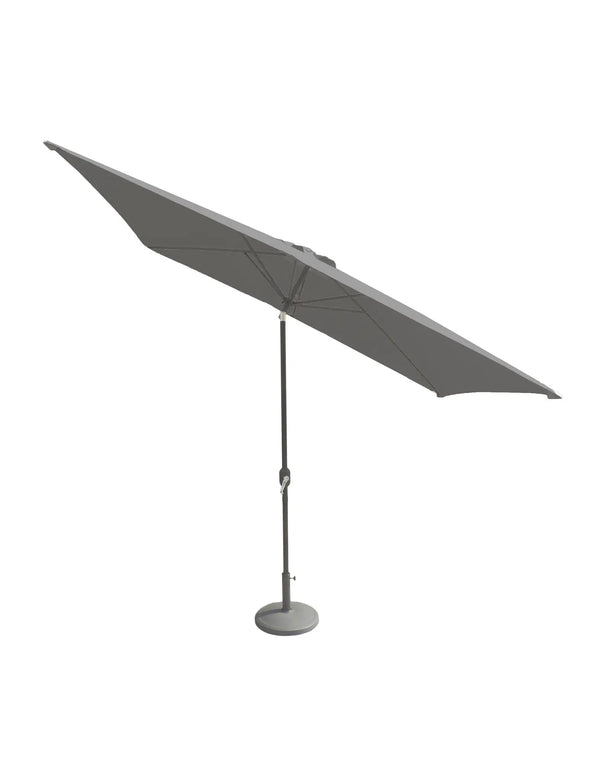 Royalcraft Crank And Tilt Rectangular Parasol - Grey
