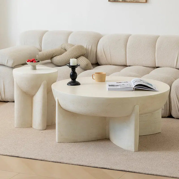 Royalcraft Naples Concrete Look Round Coffee Table