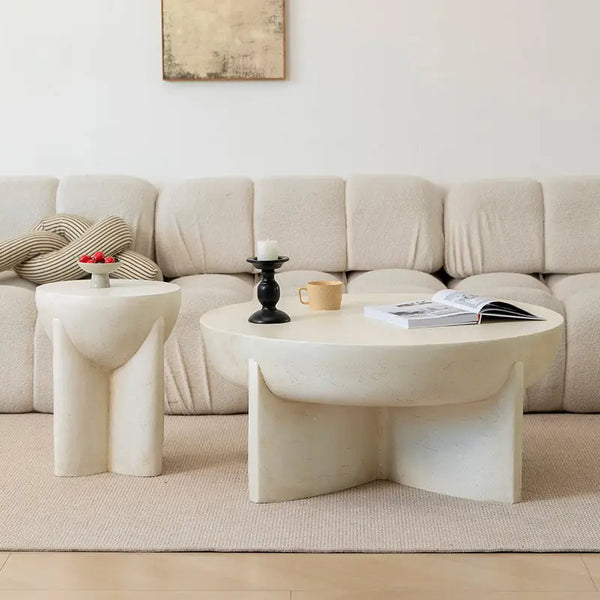 Royalcraft Naples Concrete Look Round Coffee Table