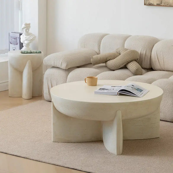 royalcraft Naples Concrete Look Round Coffee Table