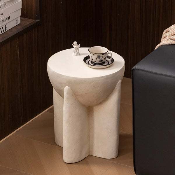 Royalcraft Naples Concrete Look Round Side Table