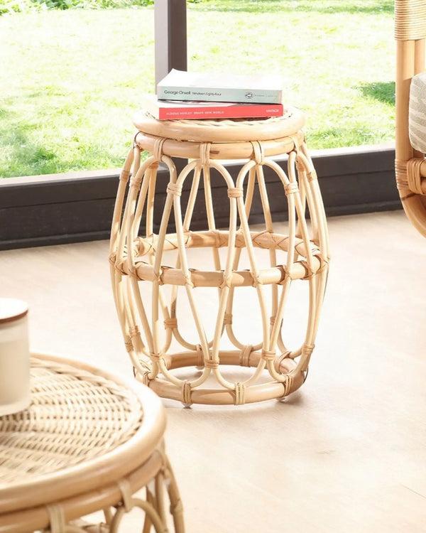 royalcraft Natural Kyoto Rattan Lamp Table