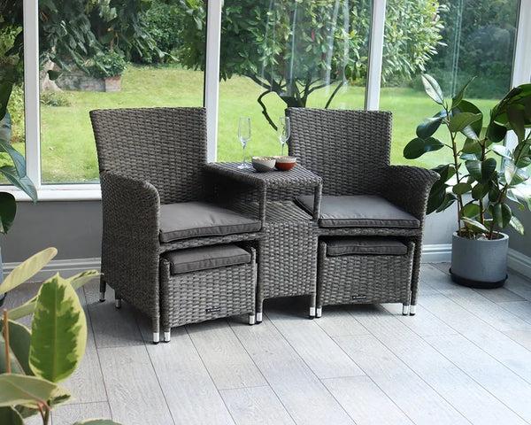 Royalcraft Paris 2 Seater Fixed Companion Set