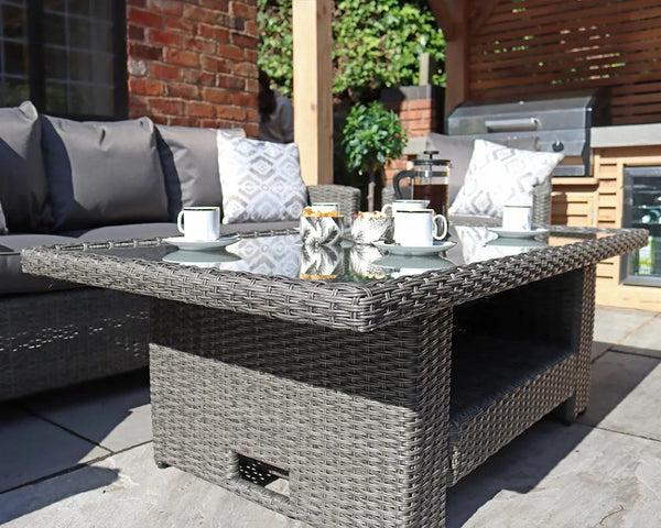 Royalcraft Paris 7 Seater Deluxe Sofa Dining Set