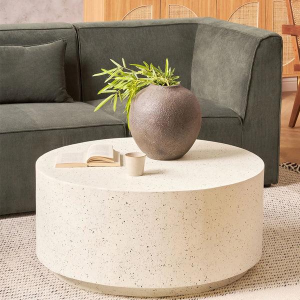 royalcraft Pedro Terrazzo Look Round Coffee Table