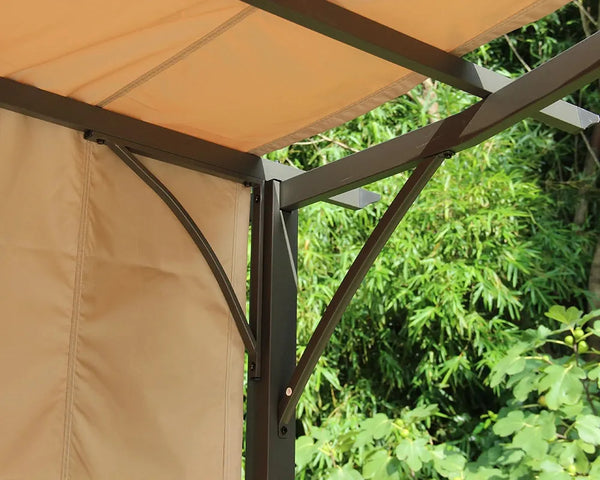 Royalcraft San Remo Pergola Gazebo - Mocha