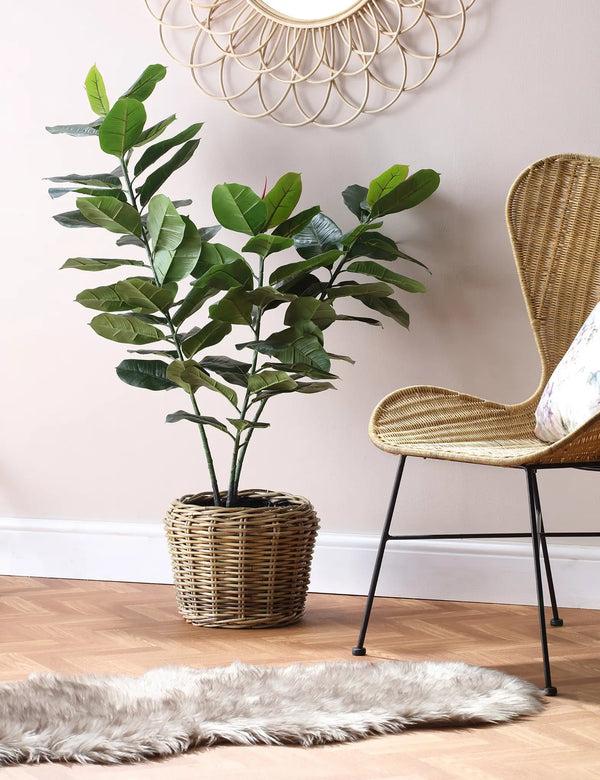 Royalcraft Set Of 3 Lined Plant Baskets