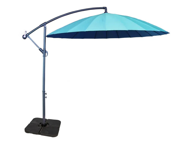 Royalcraft Shanghai Cantilever Parasol - Aqua