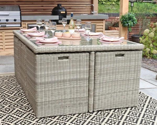 Royalcraft Wentworth 10 Seater Cube Dining Set