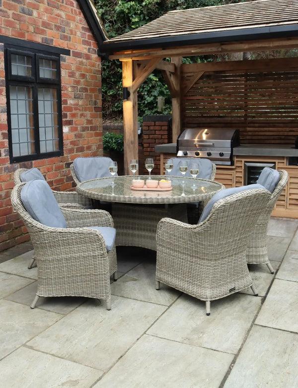 Royalcraft Wentworth 6 Seater Imperial Dining Set