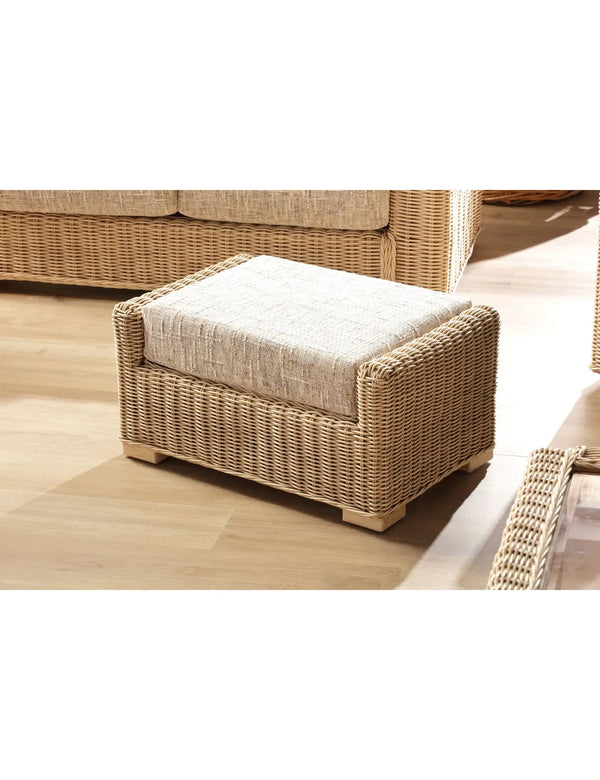 Royalcraft Santorini Blush Footstool With Hidden Storage