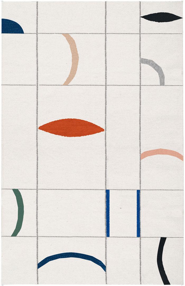 rrres Grid 02 Wool Rugs