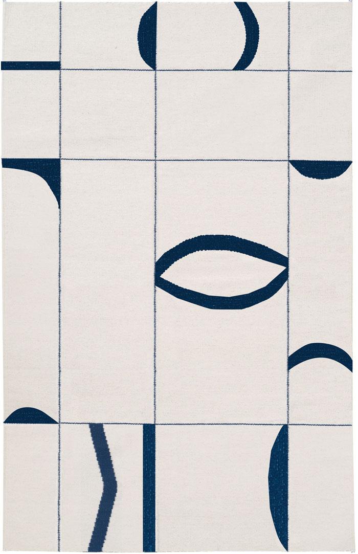 rrres Grid 03 Wool Rugs