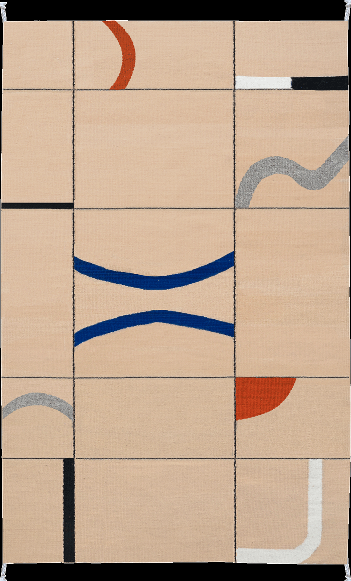 rrres Grid 04 Wool Rugs