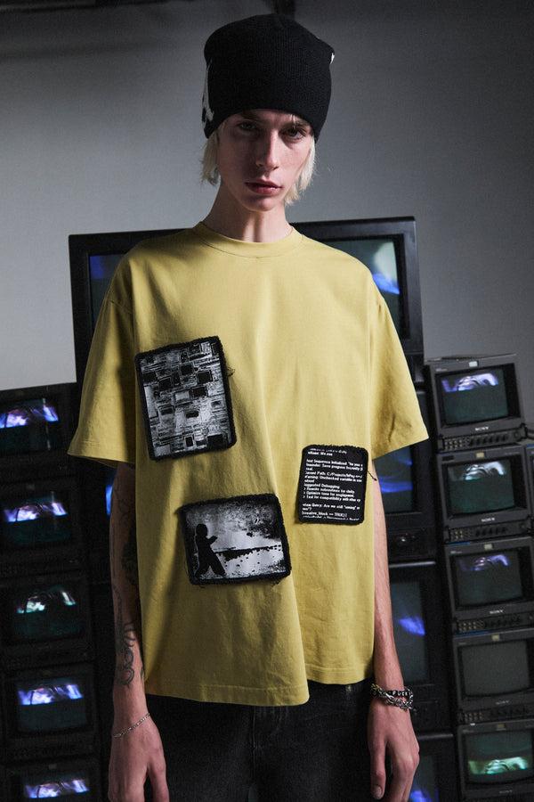rta COLIN OVERSIZED SHORT SLEEVE TEE